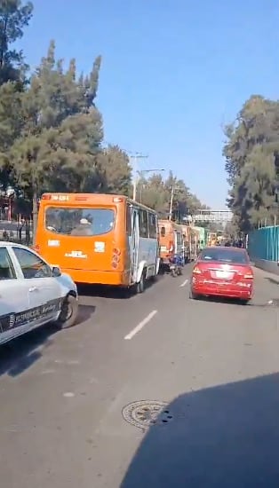 Bloqueo de transportistas hoy 17 de enero en el oriente CDMX