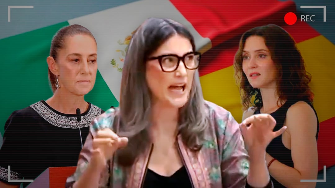 Diputada española llama “vividora” a Ayuso y compara su trayectoria con la de Sheinbaum