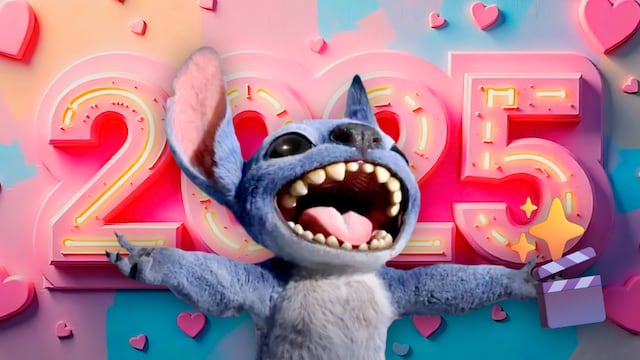 Stitch live action celebra el Año Nuevo 2025