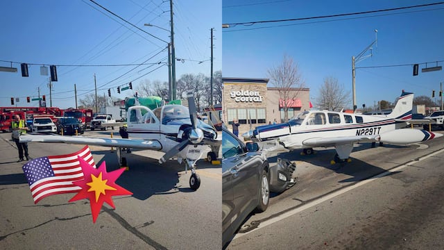 Aeronave aterriza de emergencia en Georgia