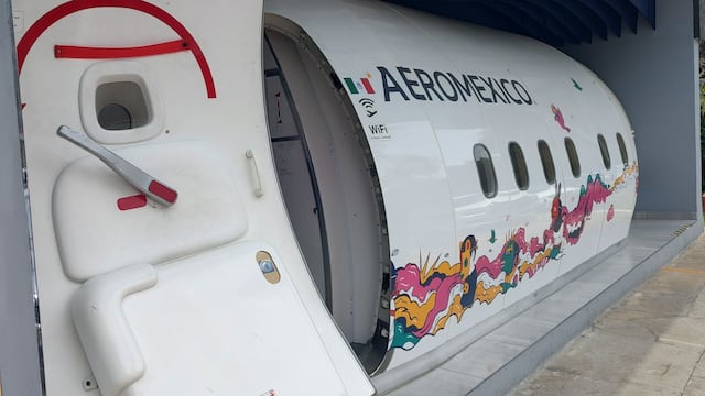 Simulador de vuelo de Aeroméxico Formación
