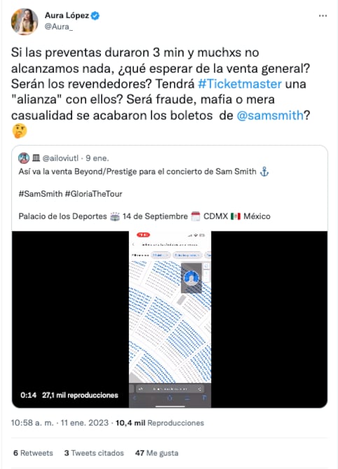 Fanáticos de Sam Smith se quejan de los boletos agotados para si concierto en CDMX