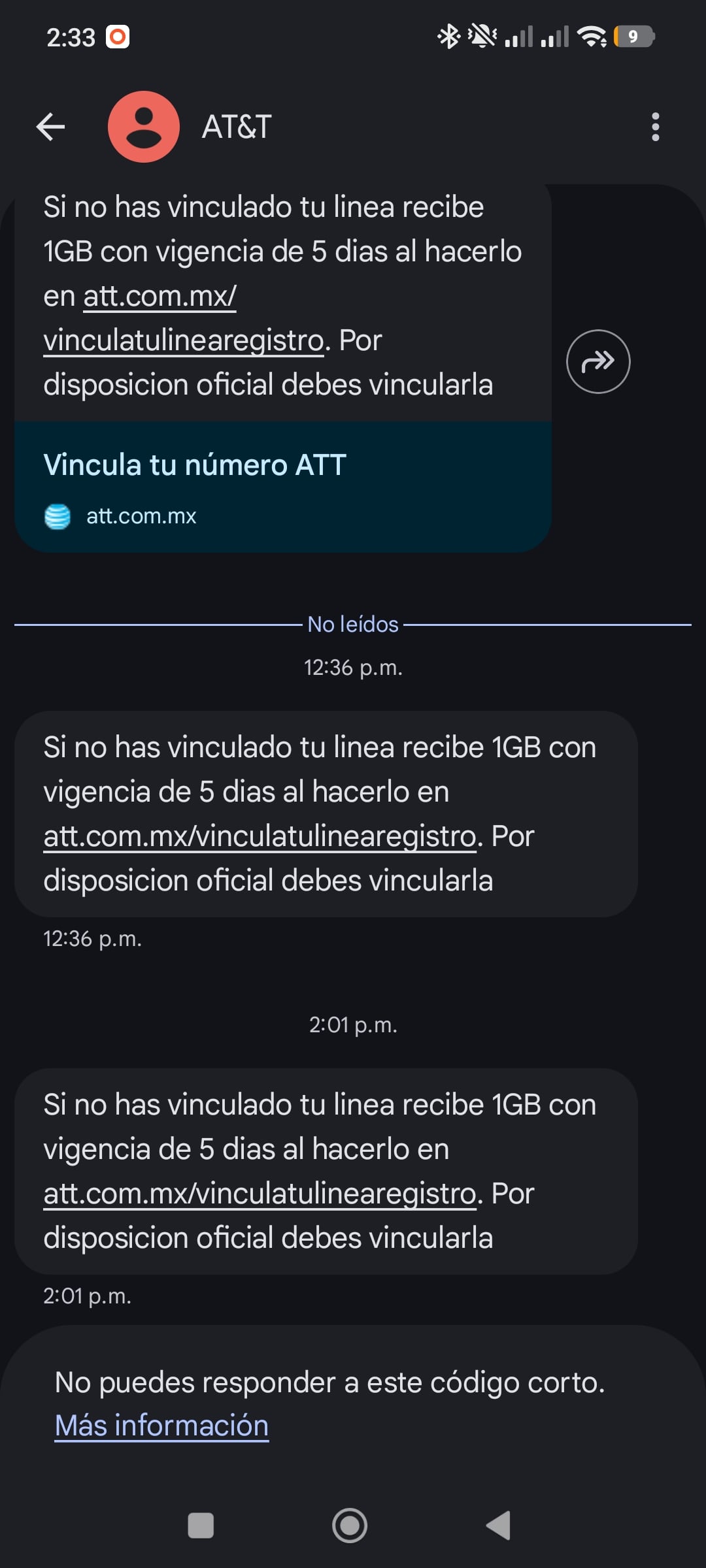 Usuarios de AT&T México denuncian registro líneas telefónicas sin autorización