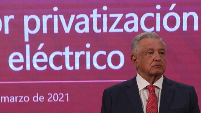 AMLO en su conferencia mañanera