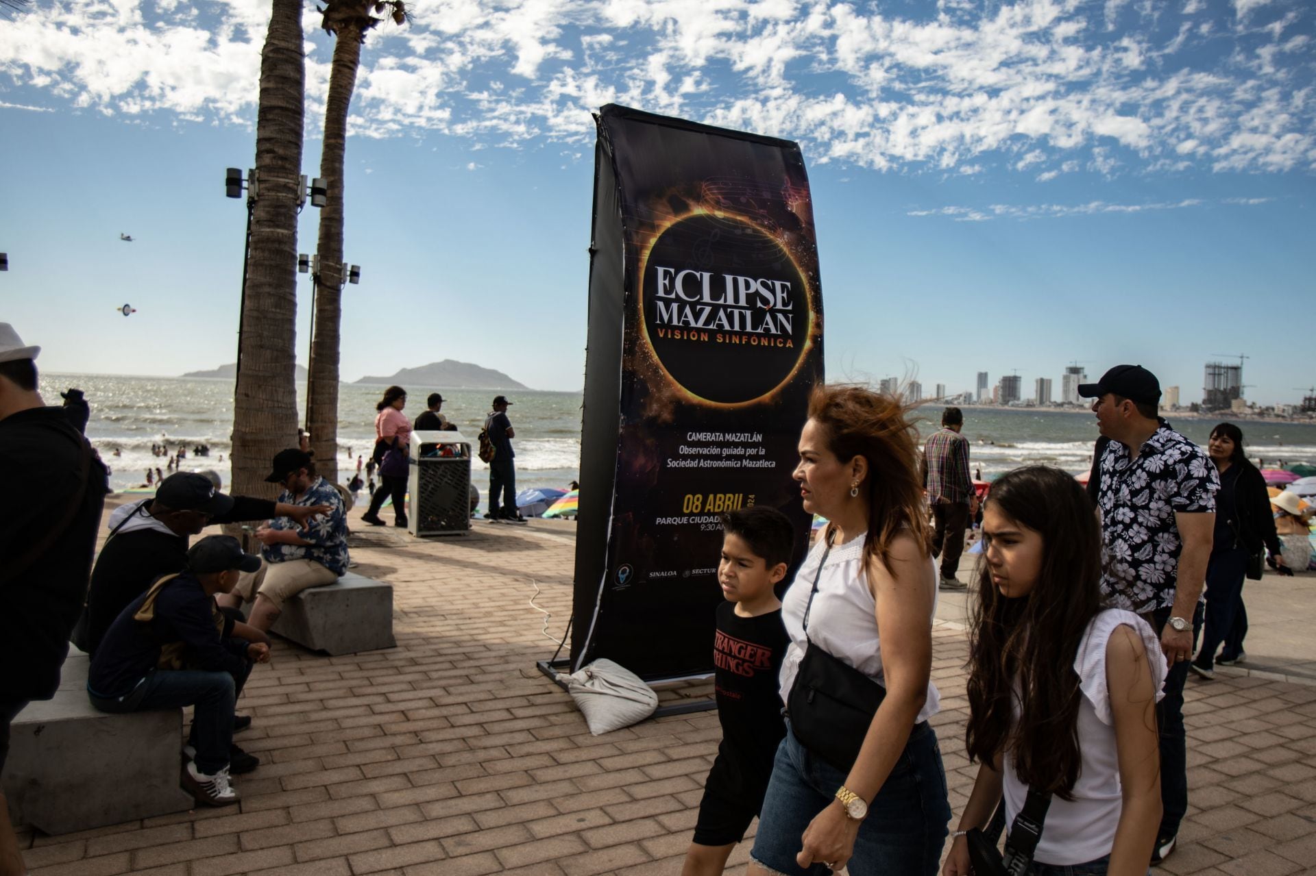 Eclipse solar 2024 en Mazatlán
