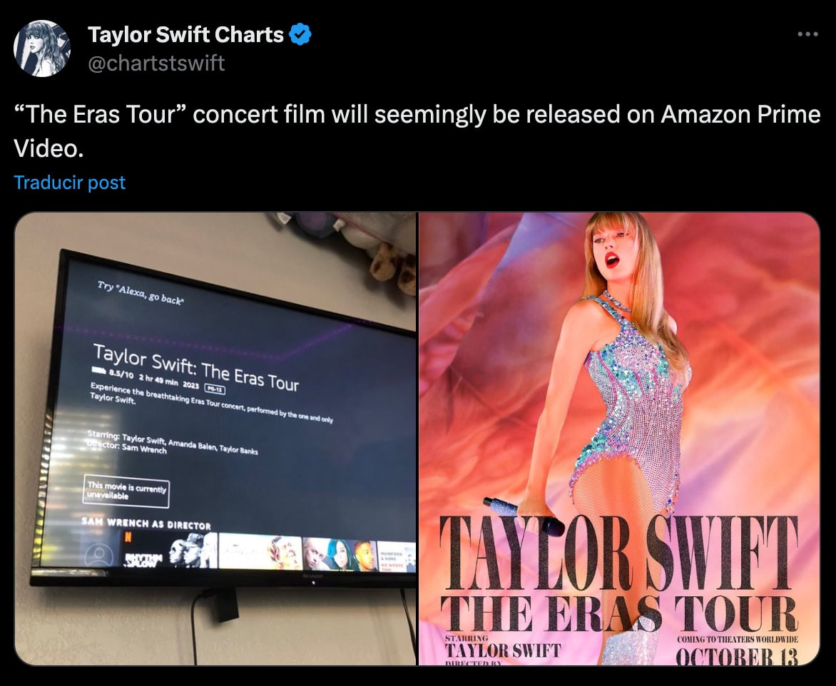 The Eras Tour de Taylor Swift