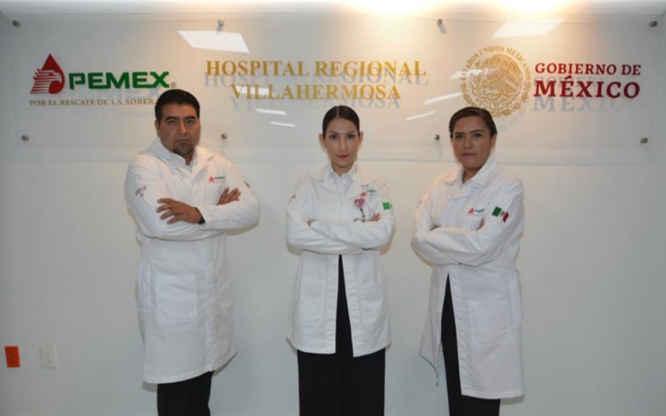 Karla Regalado, directora del Hospital Regional de Pemex en Villahermosa, Tabasco