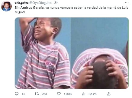 Memes muerte de Andrés García