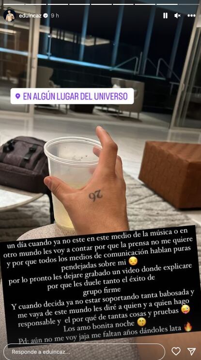 Eduin Caz asegura que la prensa lo odia