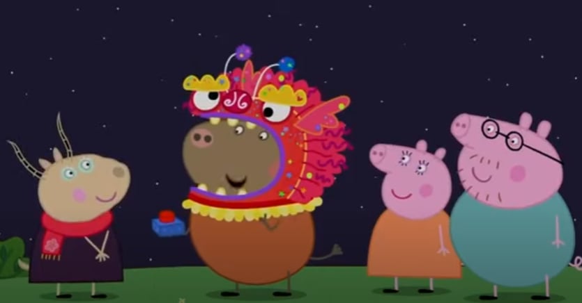 Peppa Pig celebra el Año Nuevo Chino