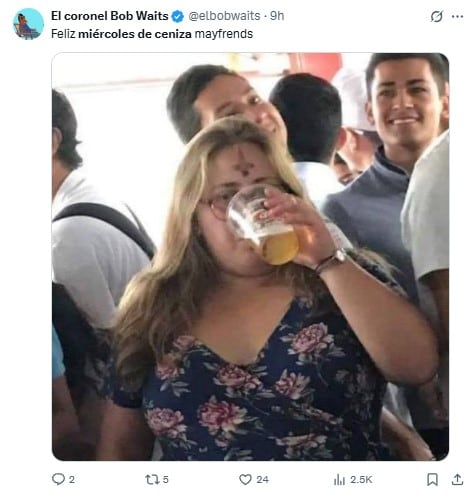 Memes por el miércoles de ceniza