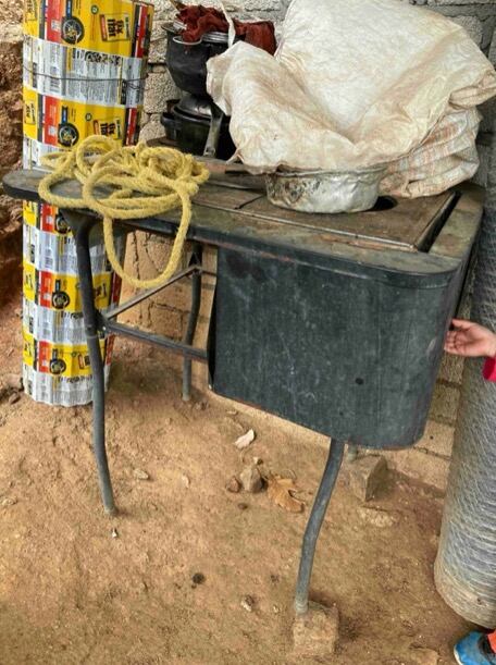 Foto: Rodolfo Díaz. Estufa sin usarse en comunidad de Oaxaca