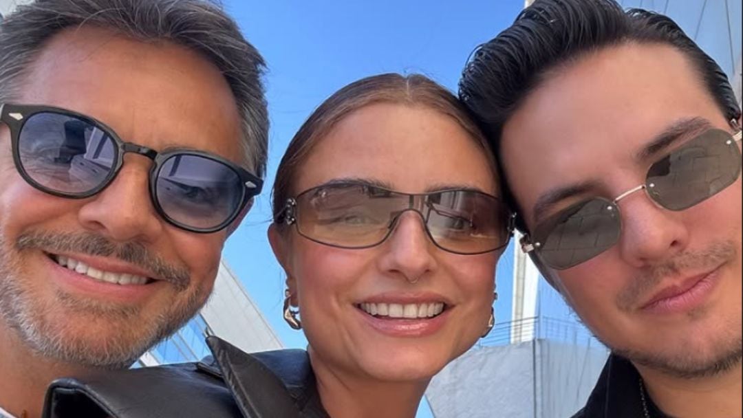 Eugenio Derbez, Aislinn Derbez y Vadhir Derbez