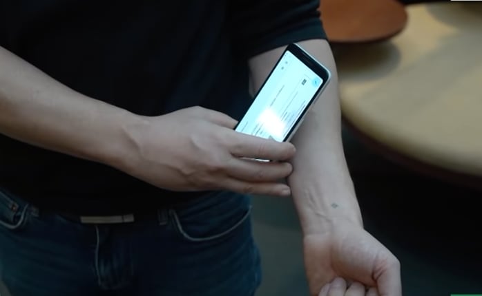 Microchip que se implanta en la piel