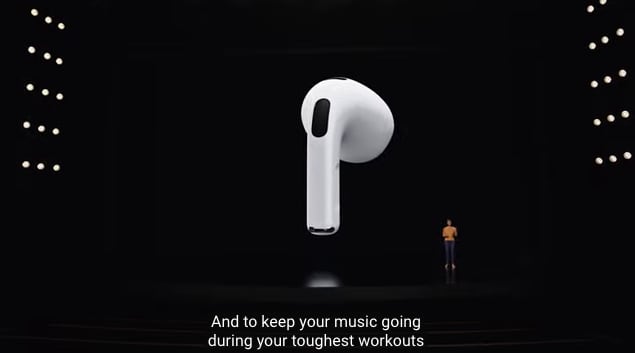 Tercera generación de AirPods