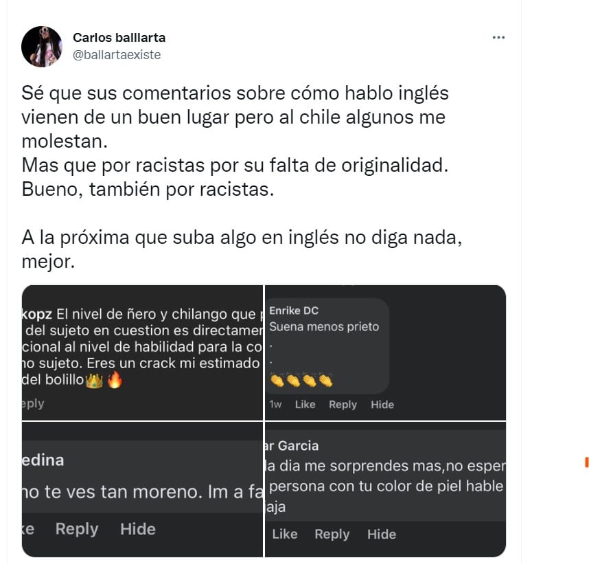 Tuit de Carlos Ballarta