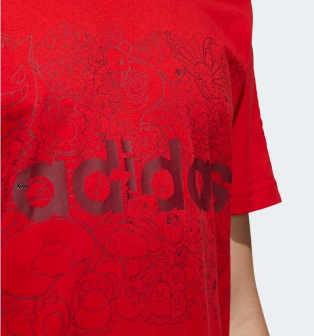 Playera Pokémon Roja