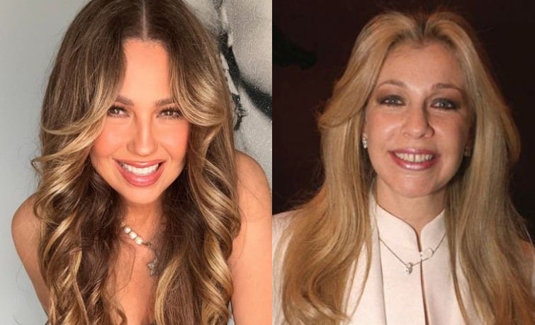 Thalía y Ernestina Sodi