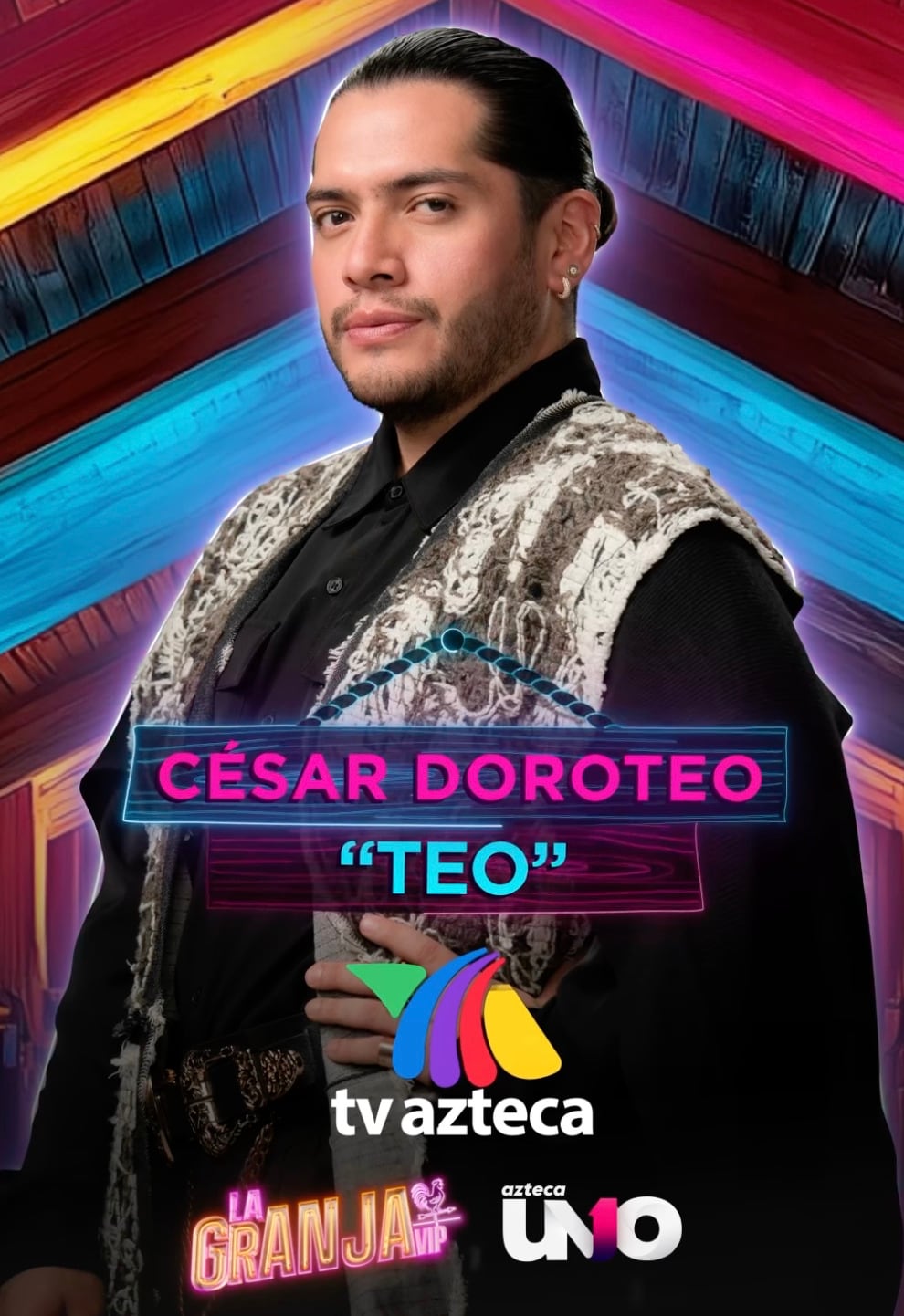 César Doroteo es el sexto participante confirmado de La Granja VIP