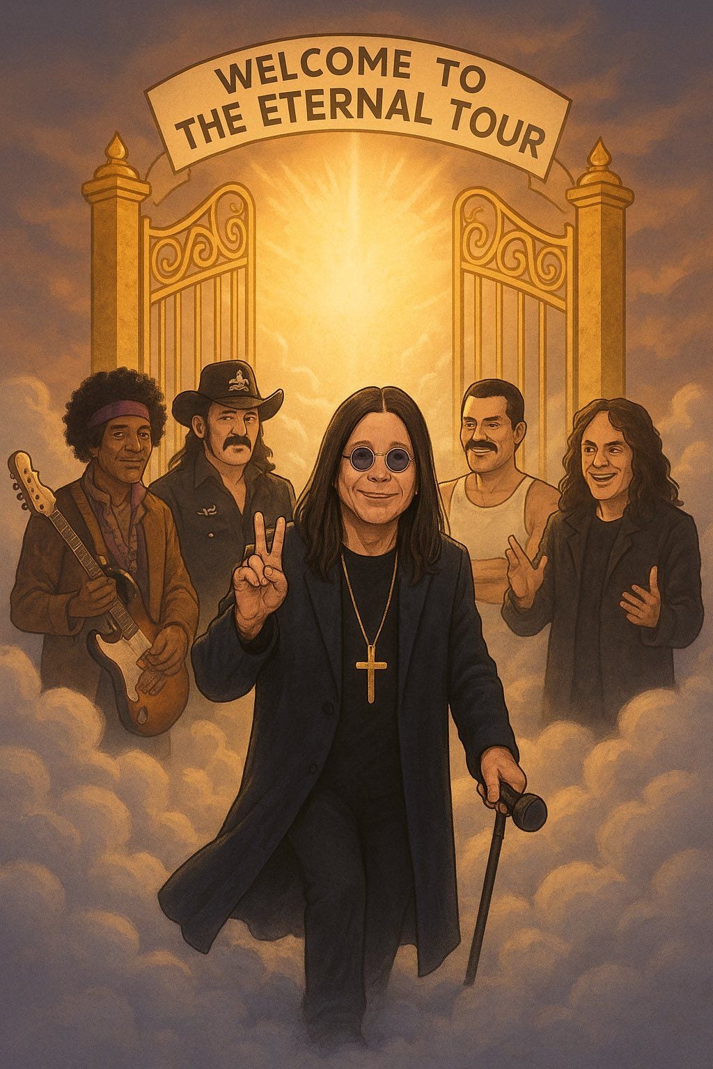 Memes despiden a Ozzy Osbourne, el legendario líder de Black Sabbath