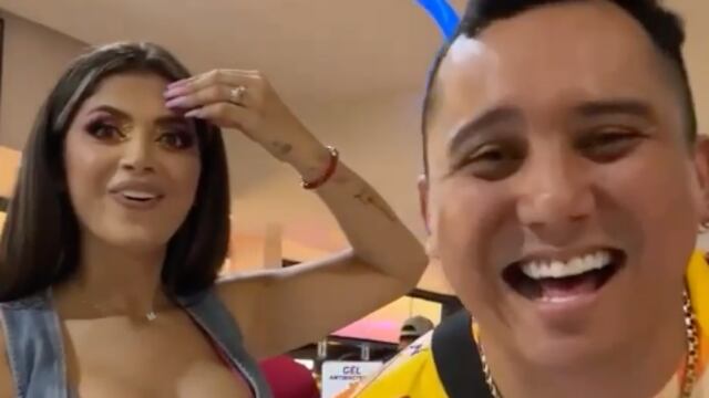 Edwin Luna y Kimberly Flores