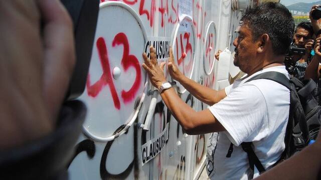 Felipe de la Cruz. Nuevamente en el Movimiento por los 43 desaparecidos.