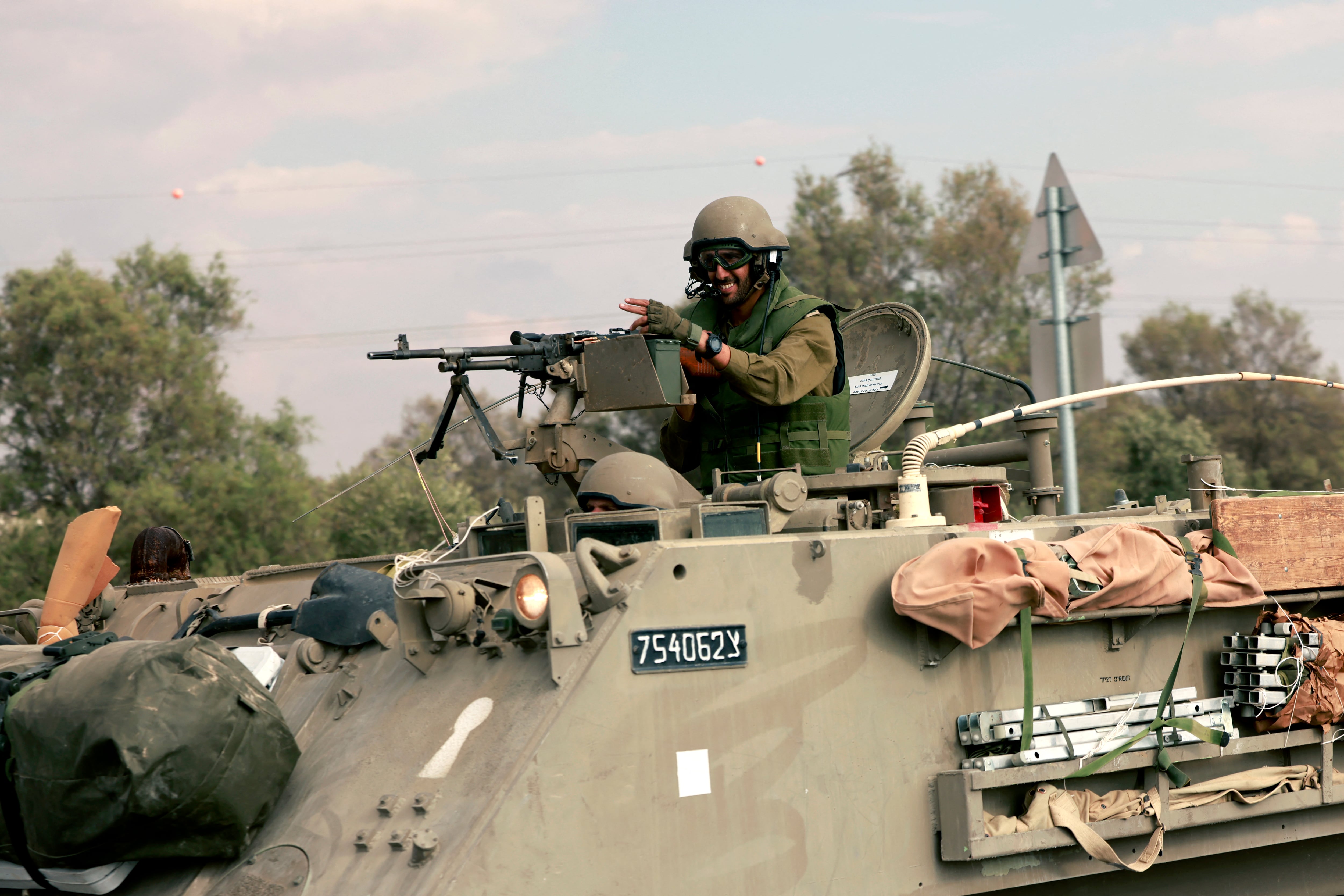 Tropas de Israel están listas para la invasión terrestre de la Franja de Gaza
