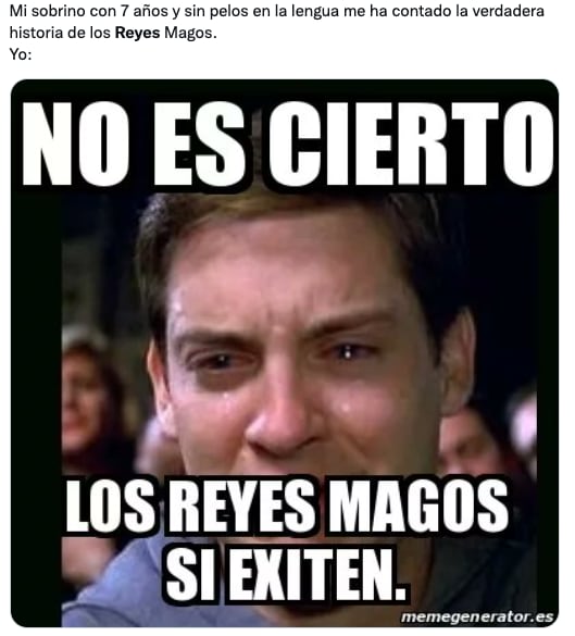 Meme de los Reyes Magos
