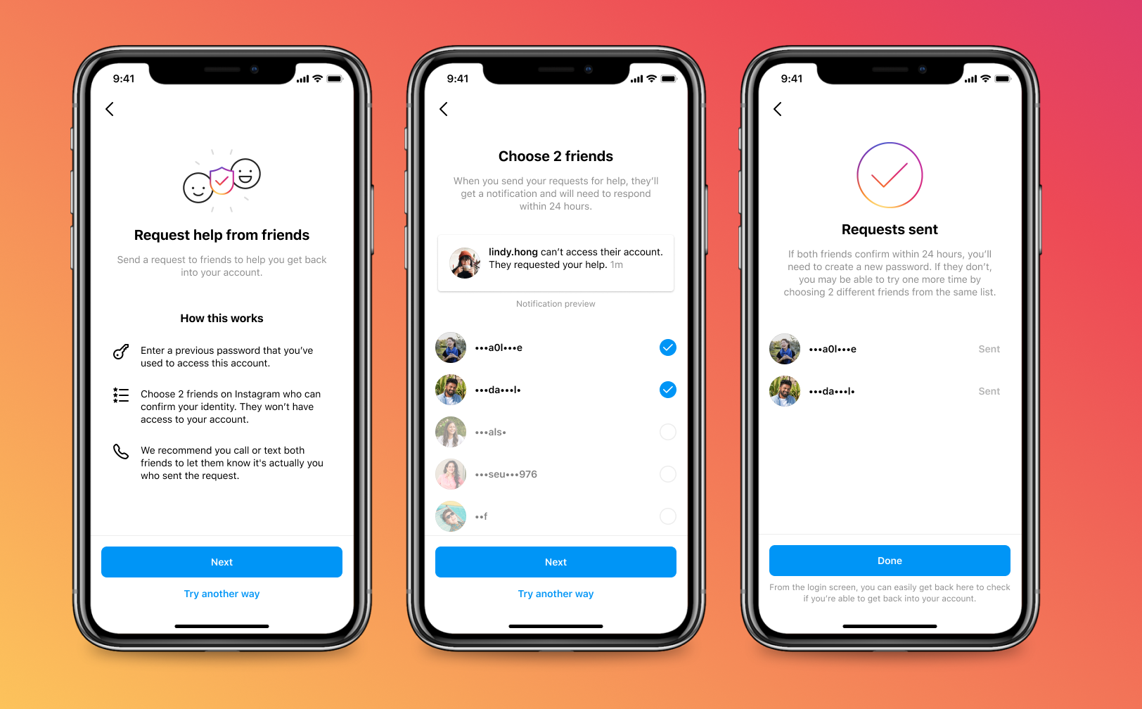 Nuevas funciones de seguridad de Instagram
