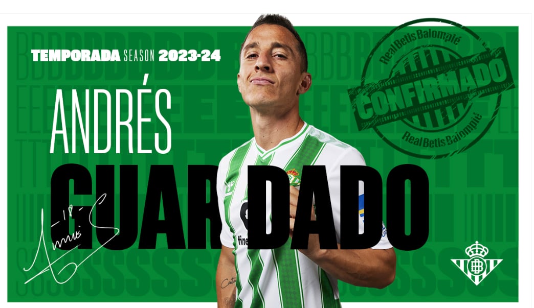 Andrés Guardado, renovado