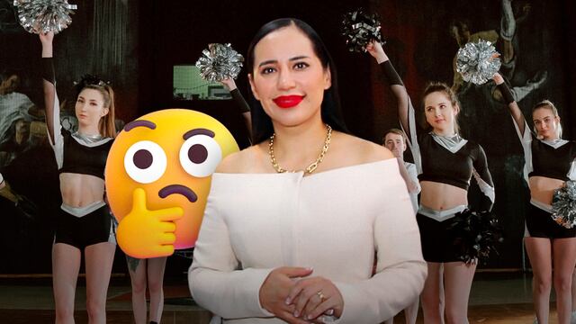 La porra de Sandra Cuevas se hizo presente en el Antiguo Palacio del Ayuntamiento