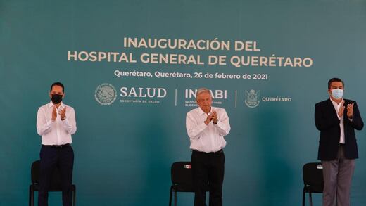 Inaugura Francisco Domínguez Hospital General de Querétaro