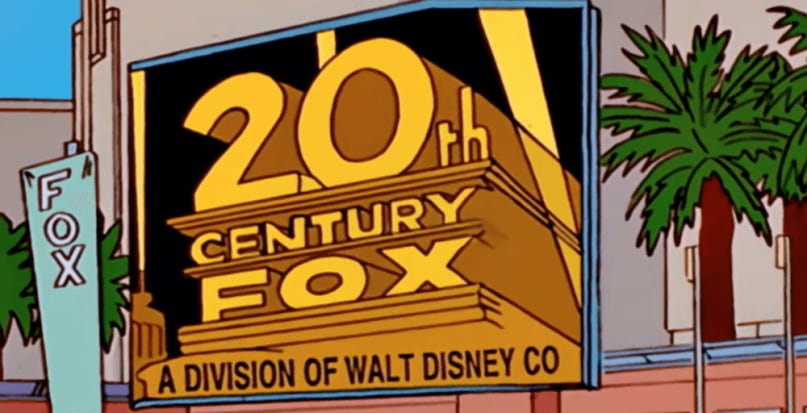 20th Century Fox en Los Simpson