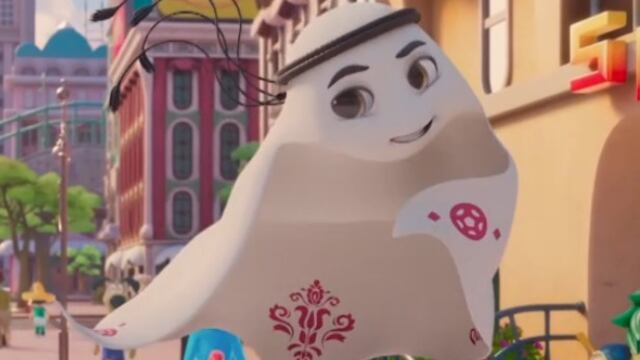 La eeb, mascota oficial de Qatar 2022