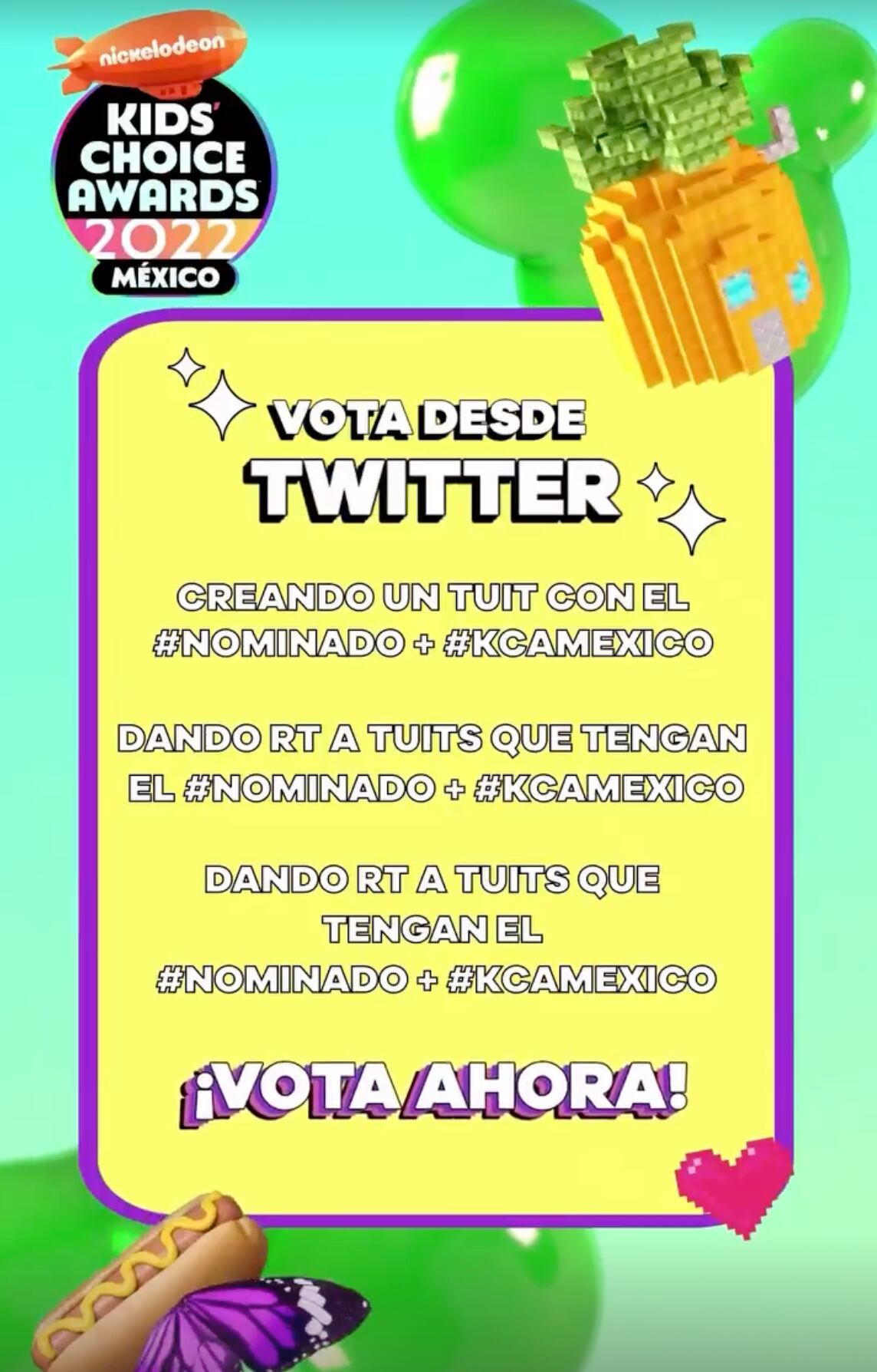 Kids' Choice Awards México 2022: ¿Cuándo, dónde y cómo votar por los premios de Nickelodeon?