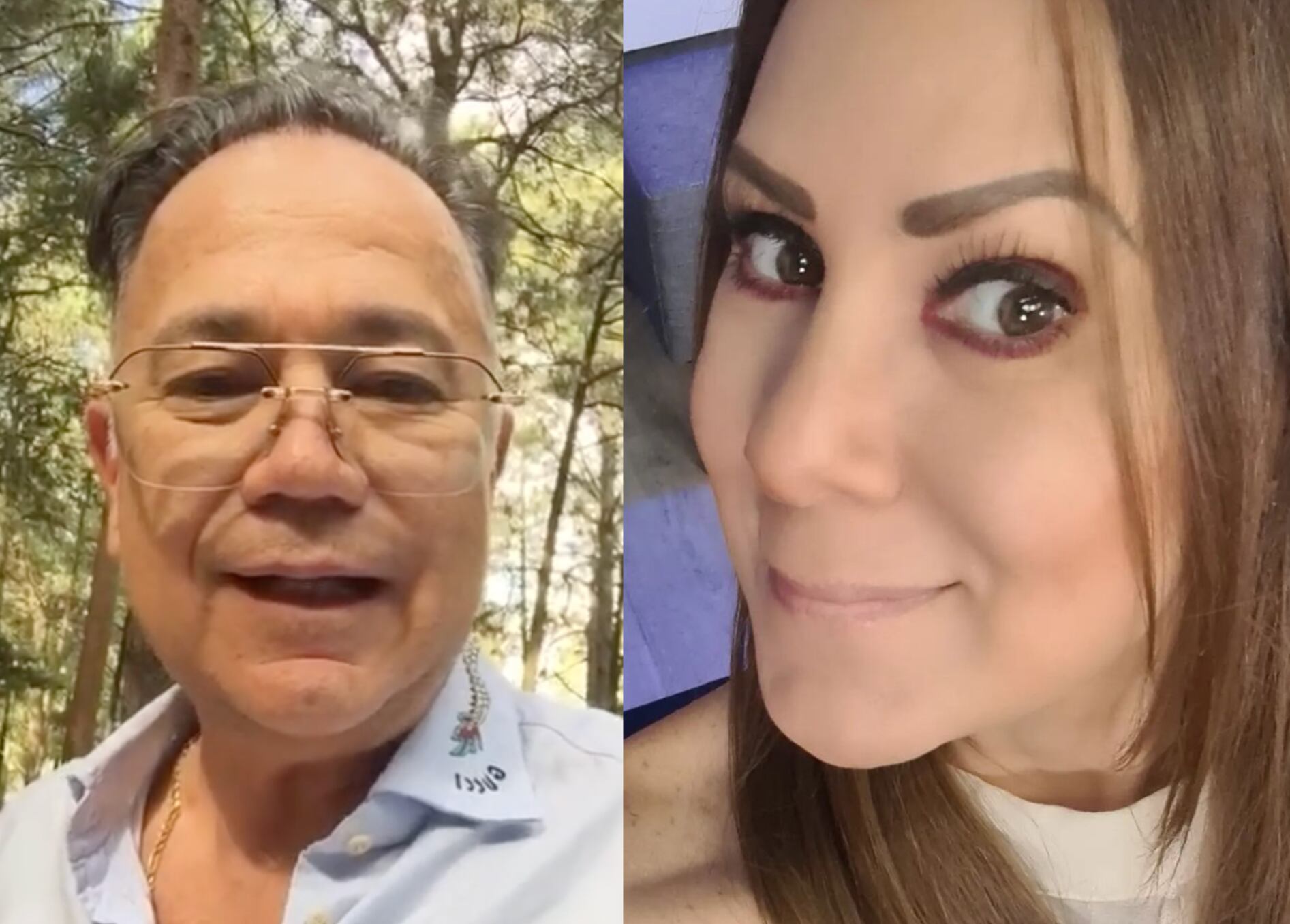 Nicandro Díaz y Mariana Robles