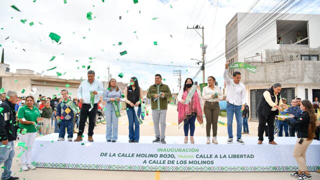 La calle Molino Rojo estuvo en el abandono por más de 40 años