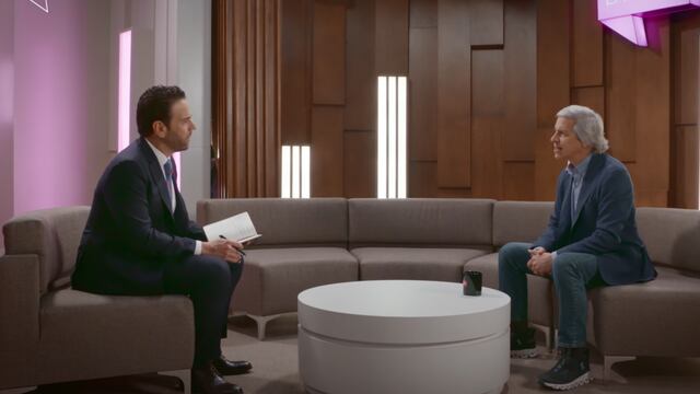 Carlos Loret de Mola y Claudio X. González