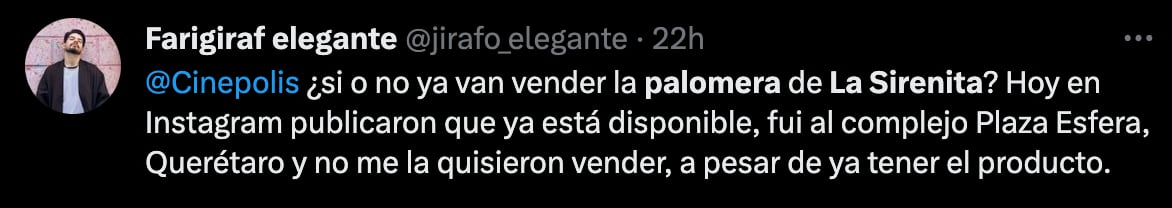 Palomera de La Sirenita