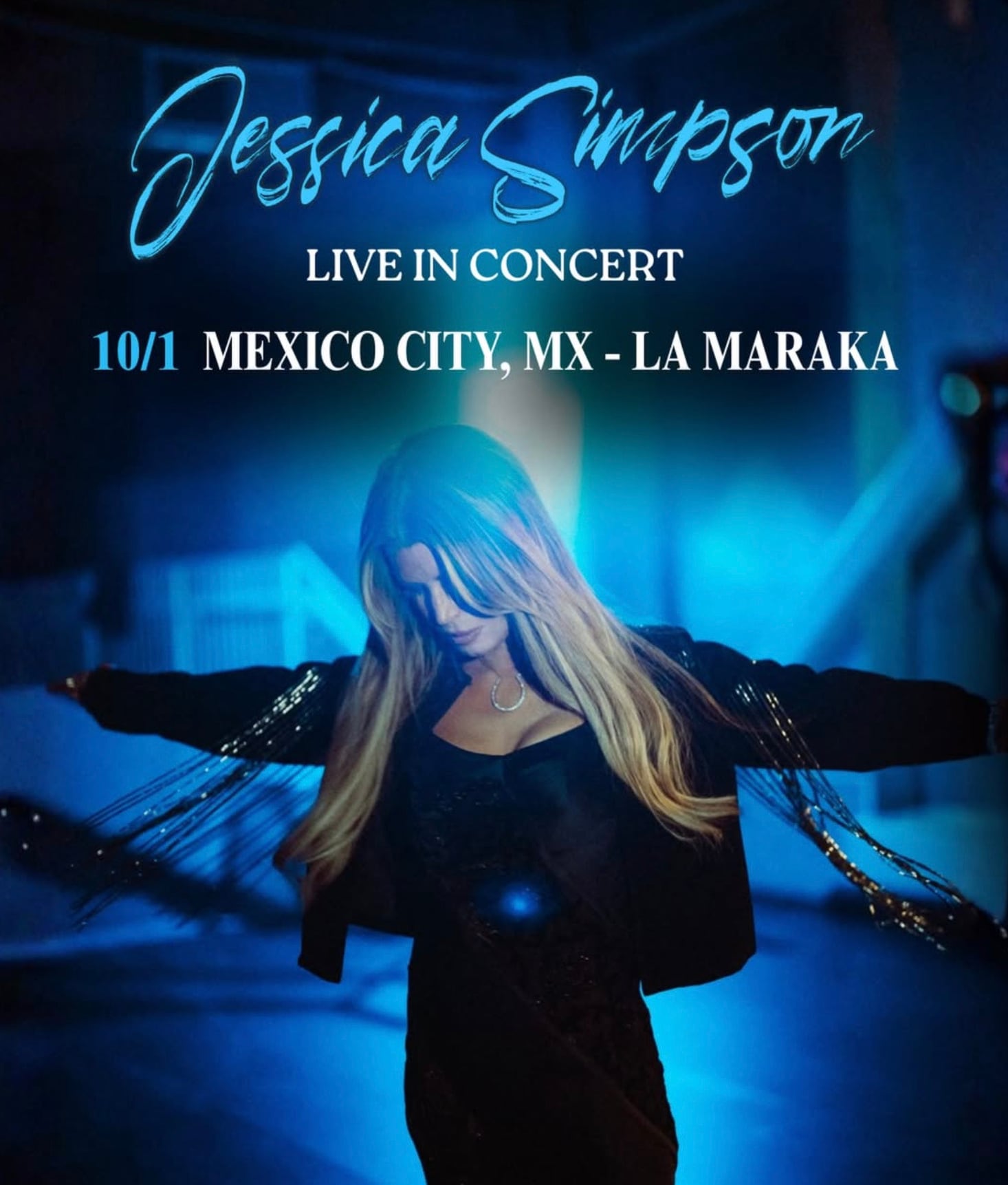 Jessica Simpson se presentará en La Maraka