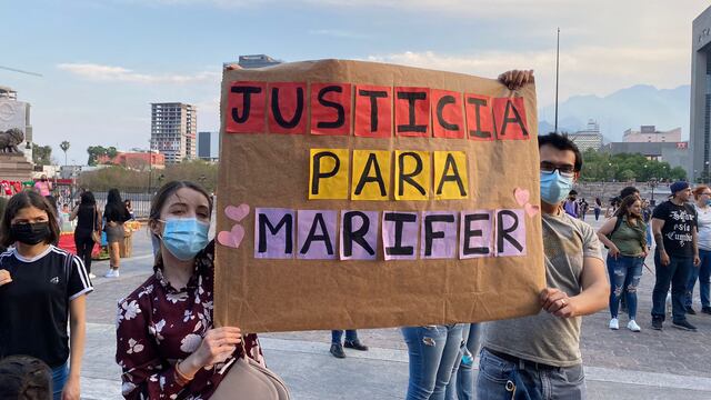 Protesta por justicia para María Fernanda Contreras Ruíz