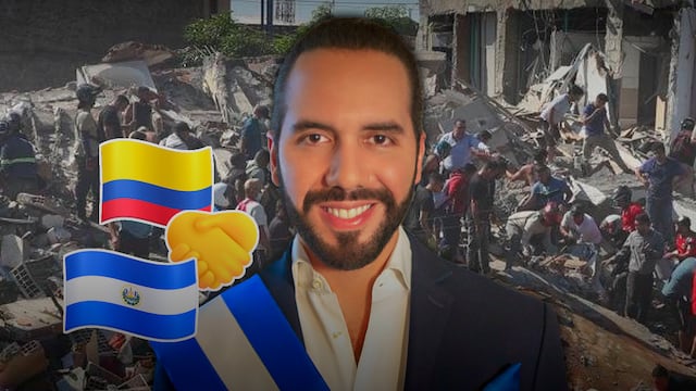 “Estamos listos para apoyar”: Bukele responde al terremoto en Colombia