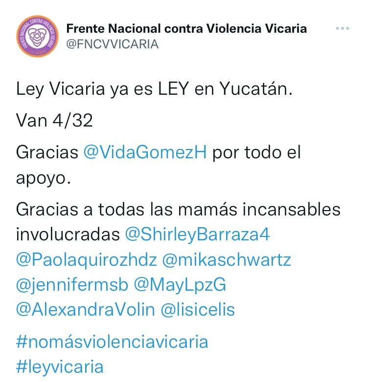 Yucatán aprueba reconocer como delito la violencia vicaria