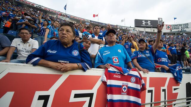 Afición del Cruz Azul