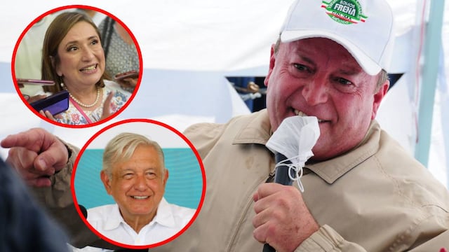 Gilberto Lozano, Xóchitl Gálvez y AMLO