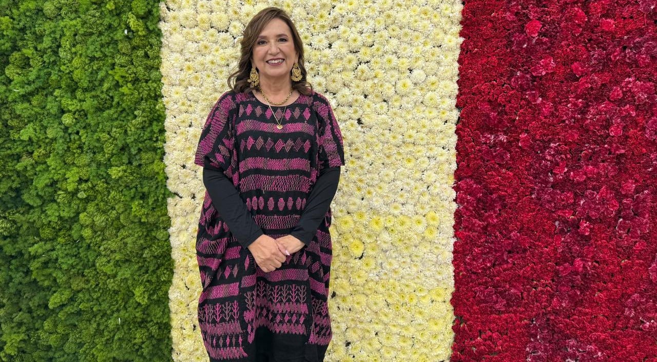 Xóchitl Gálvez reaparece en el Grito de Alessandra Rojo de la Vega, con su hijo