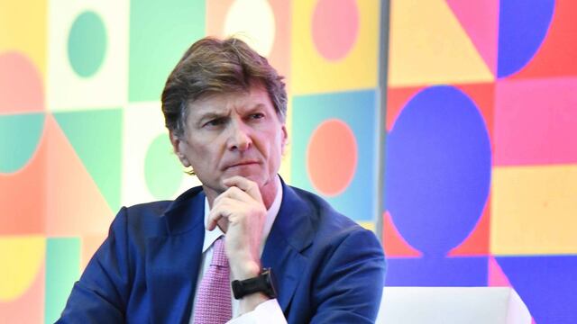 Enrique de la Madrid, durante el primer foro "Diálogos Ciudadanos" del Frente Amplio por México