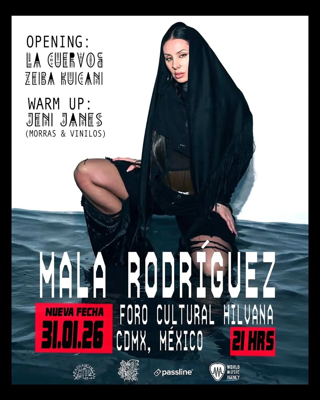 Concierto de Mala Rodríguez en Foro Cultural Hilvana