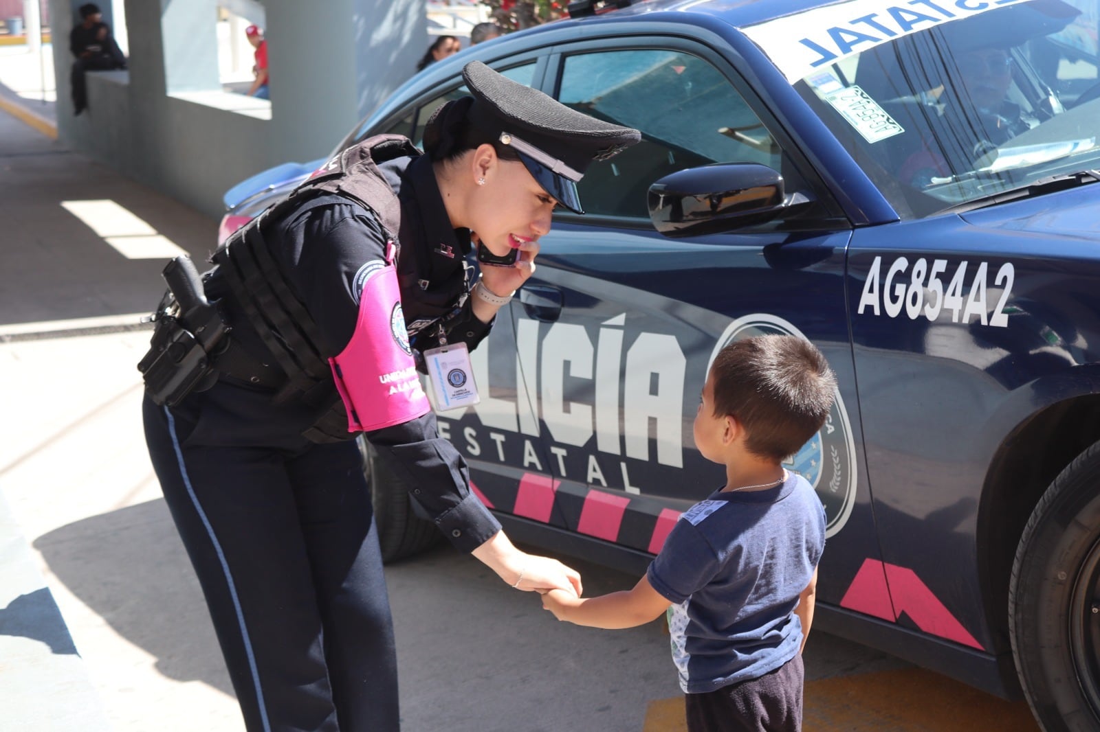 Policía Rosa protege a los grupos vulnerables en Aguascalientes.