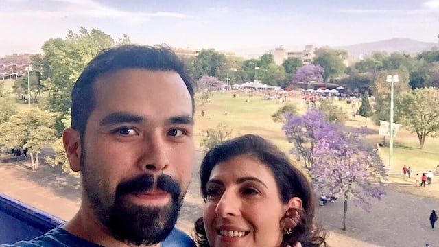 Jorge Álvarez Máynez y su ex esposa, Karina Gidi